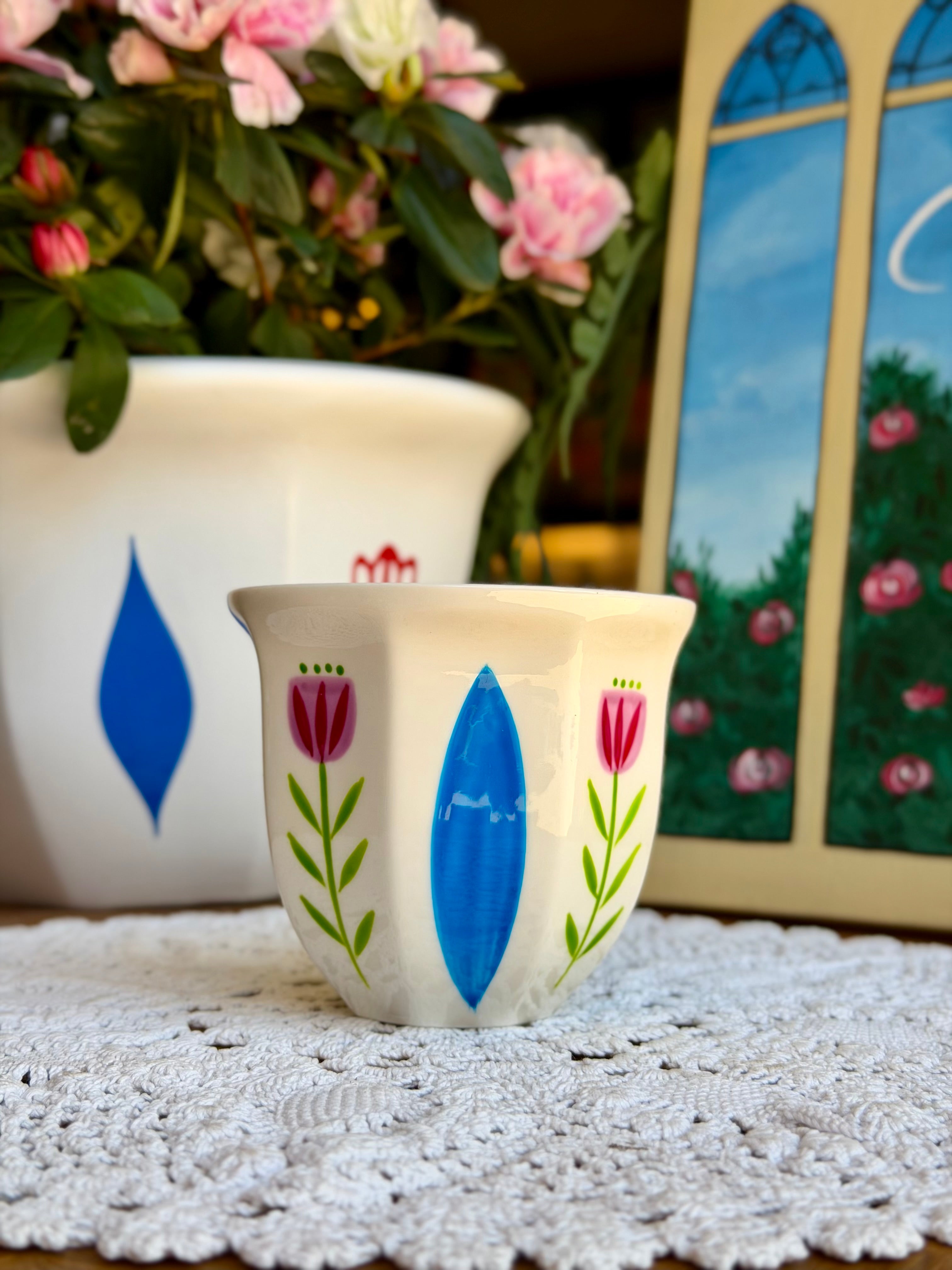 FIORI Blue Shafé mug
