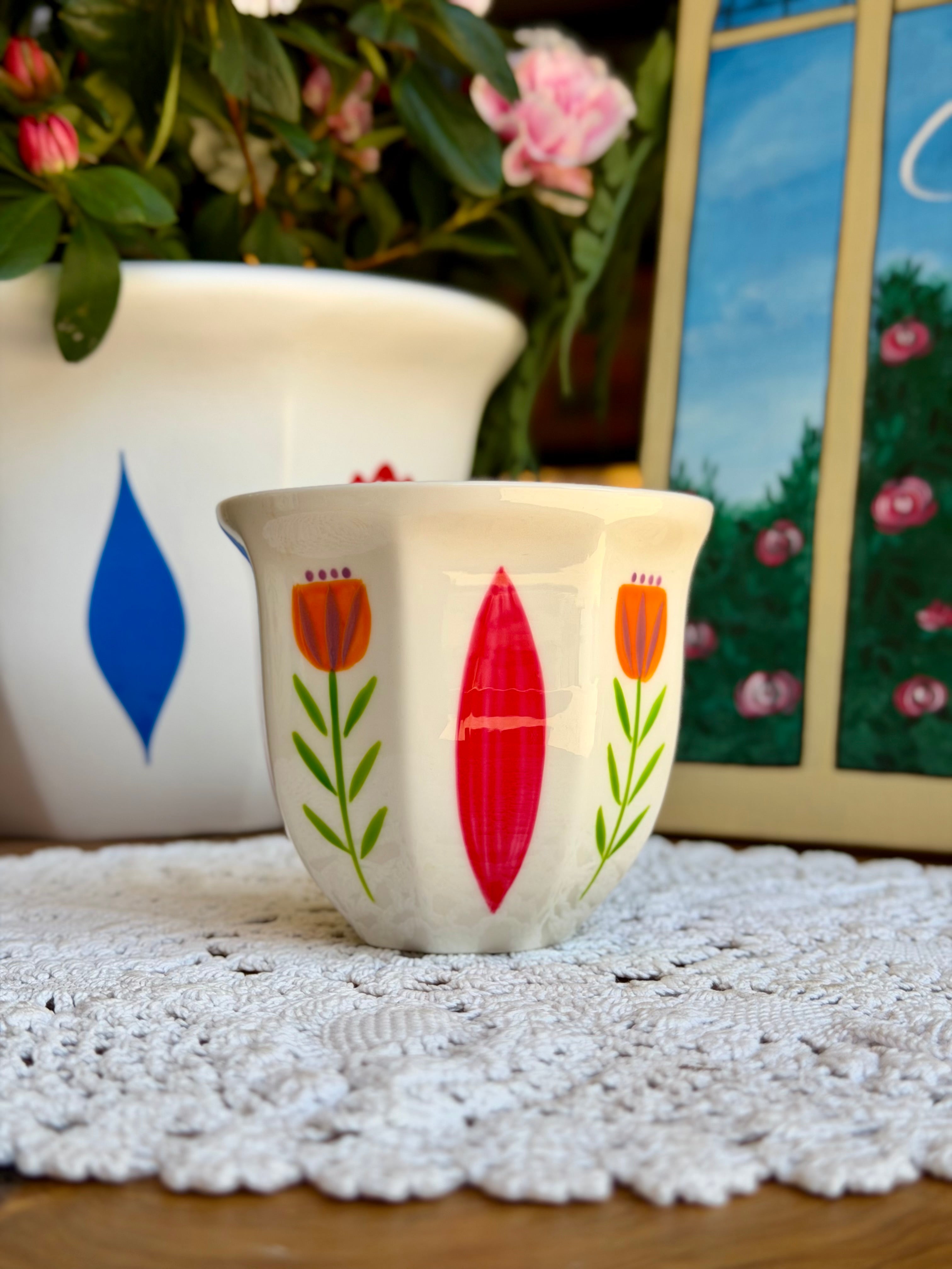 FIORI Red Shafé mug