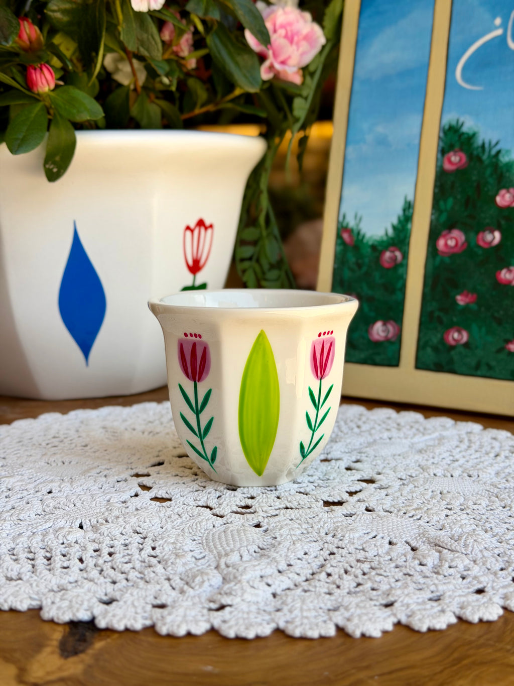 FIORI Green Shafé mug