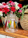 Tulip floral coffee pot