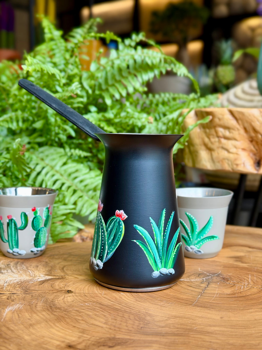 Cactus coffee set