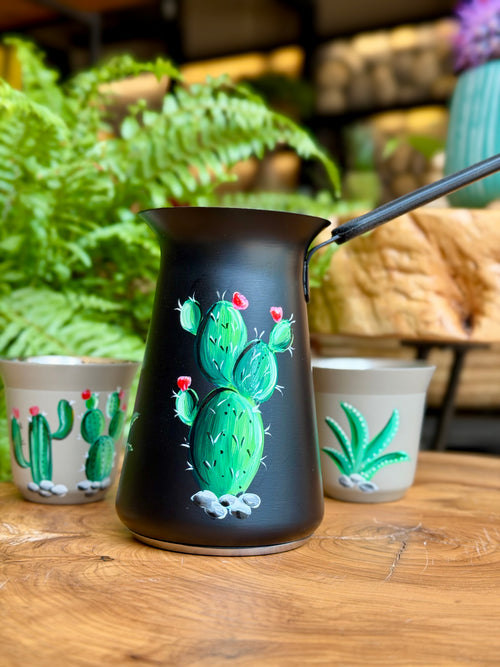 Cactus coffee set