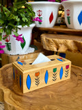 Wooden Tissue Box