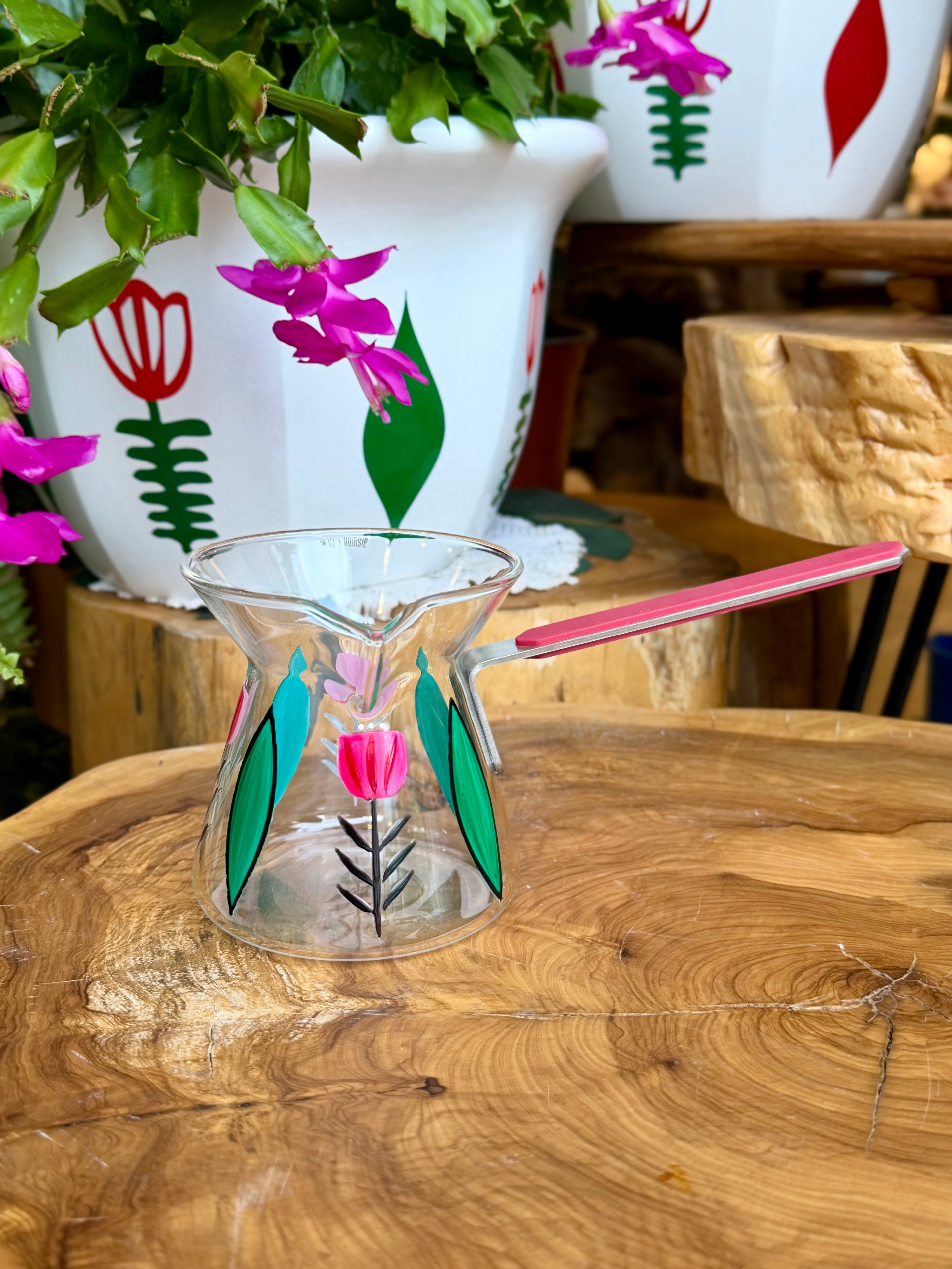 transparent coffee pot
