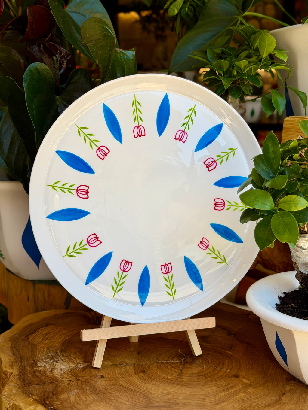 ceramic tray tulip