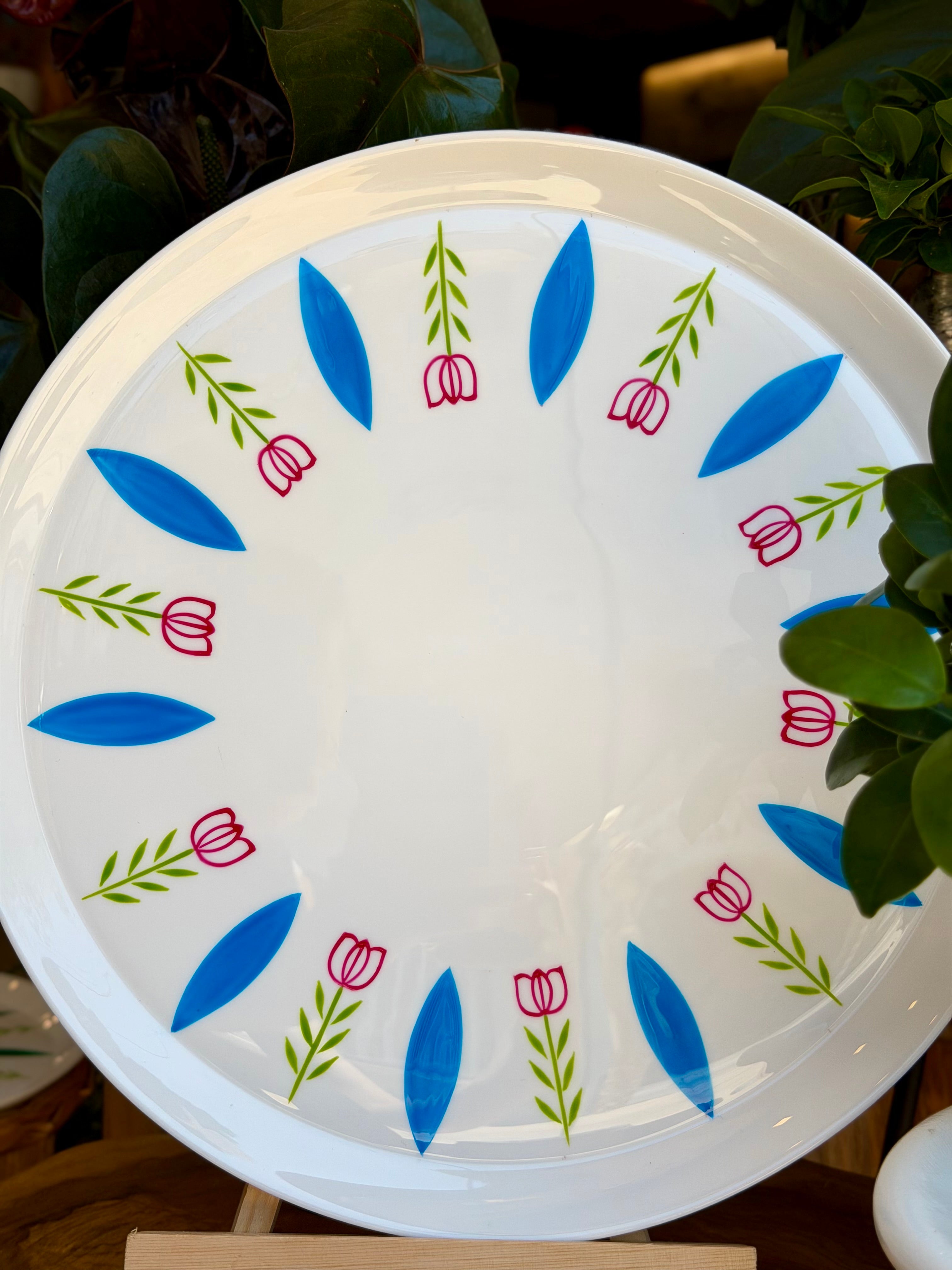 ceramic tray tulip