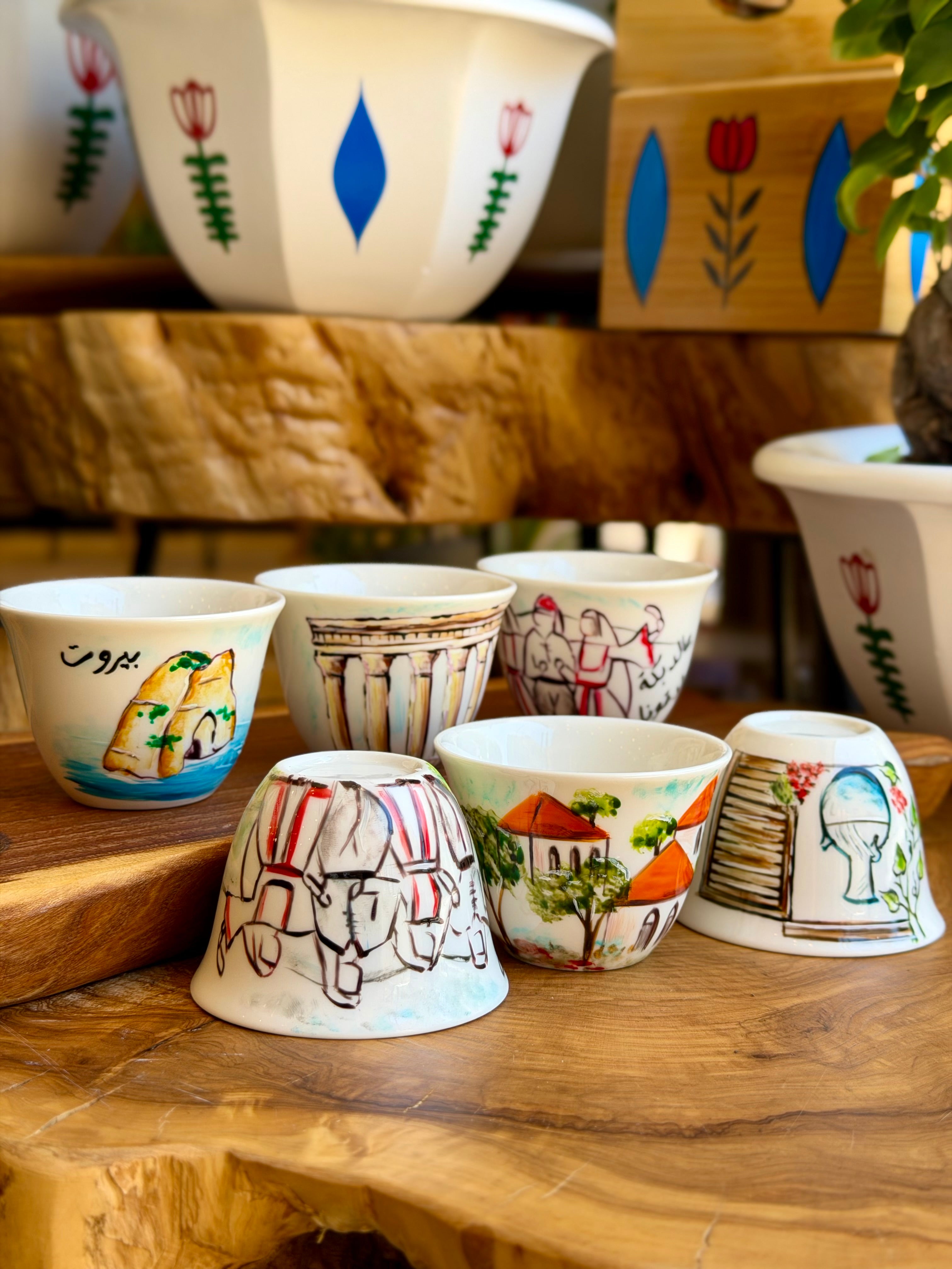Dayaa Collection Shafe cups