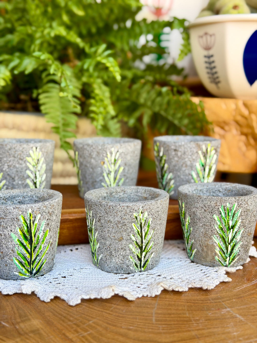 Shafé stone cups set