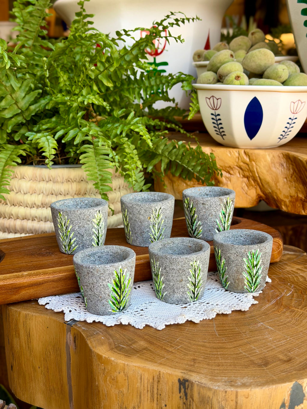 Shafé stone cups set
