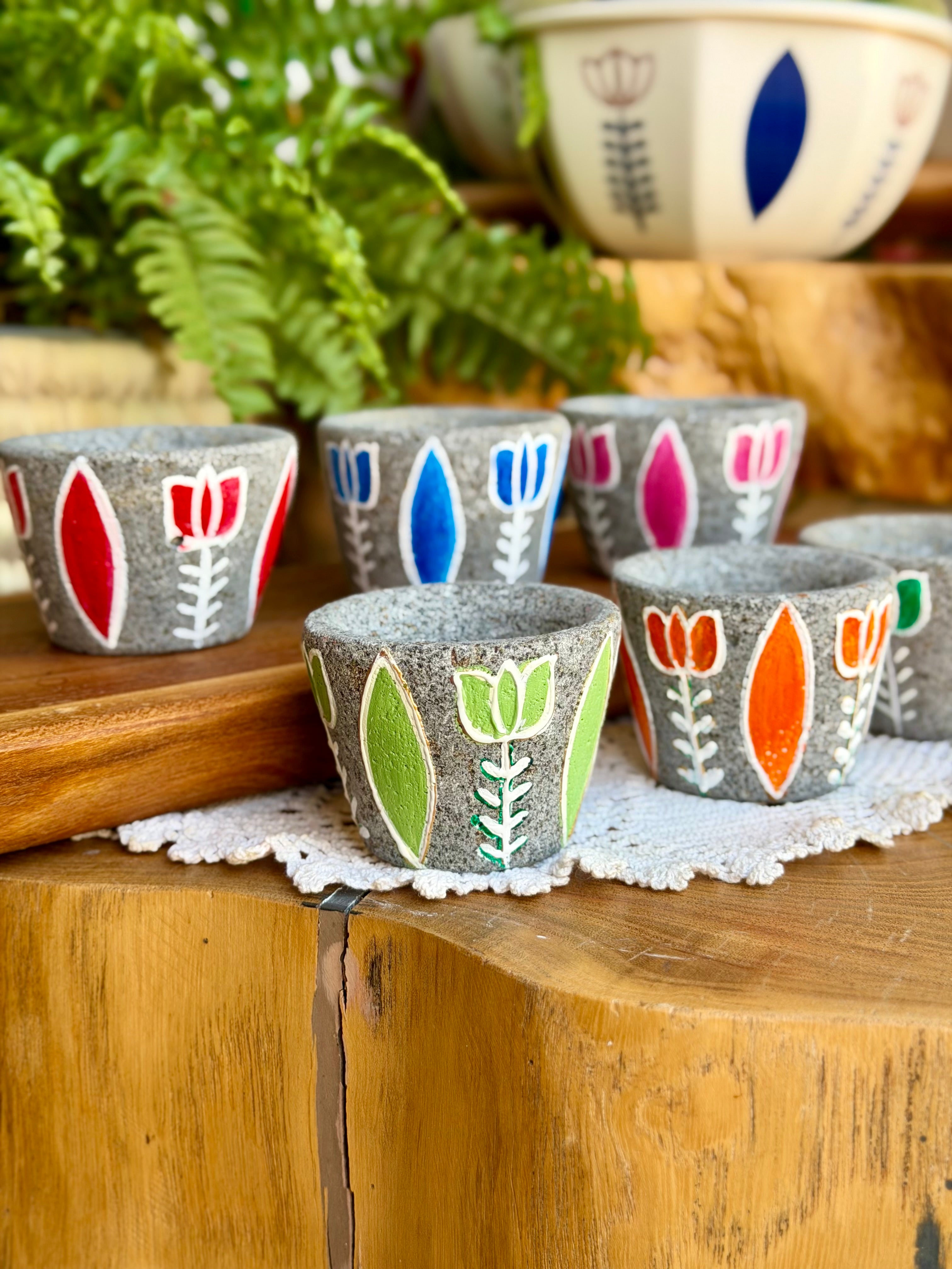 Shafé stone cups