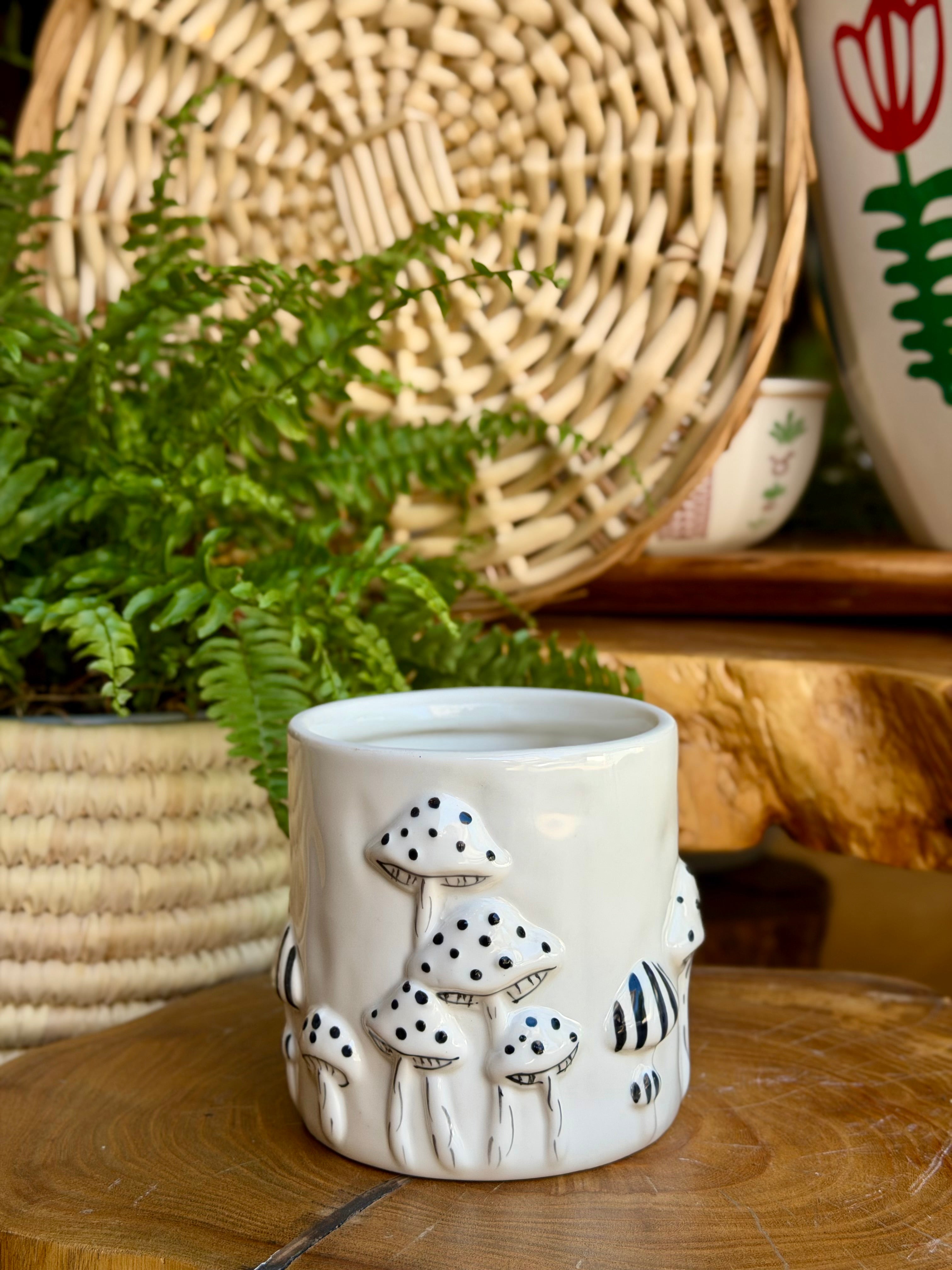 Mushroom planter