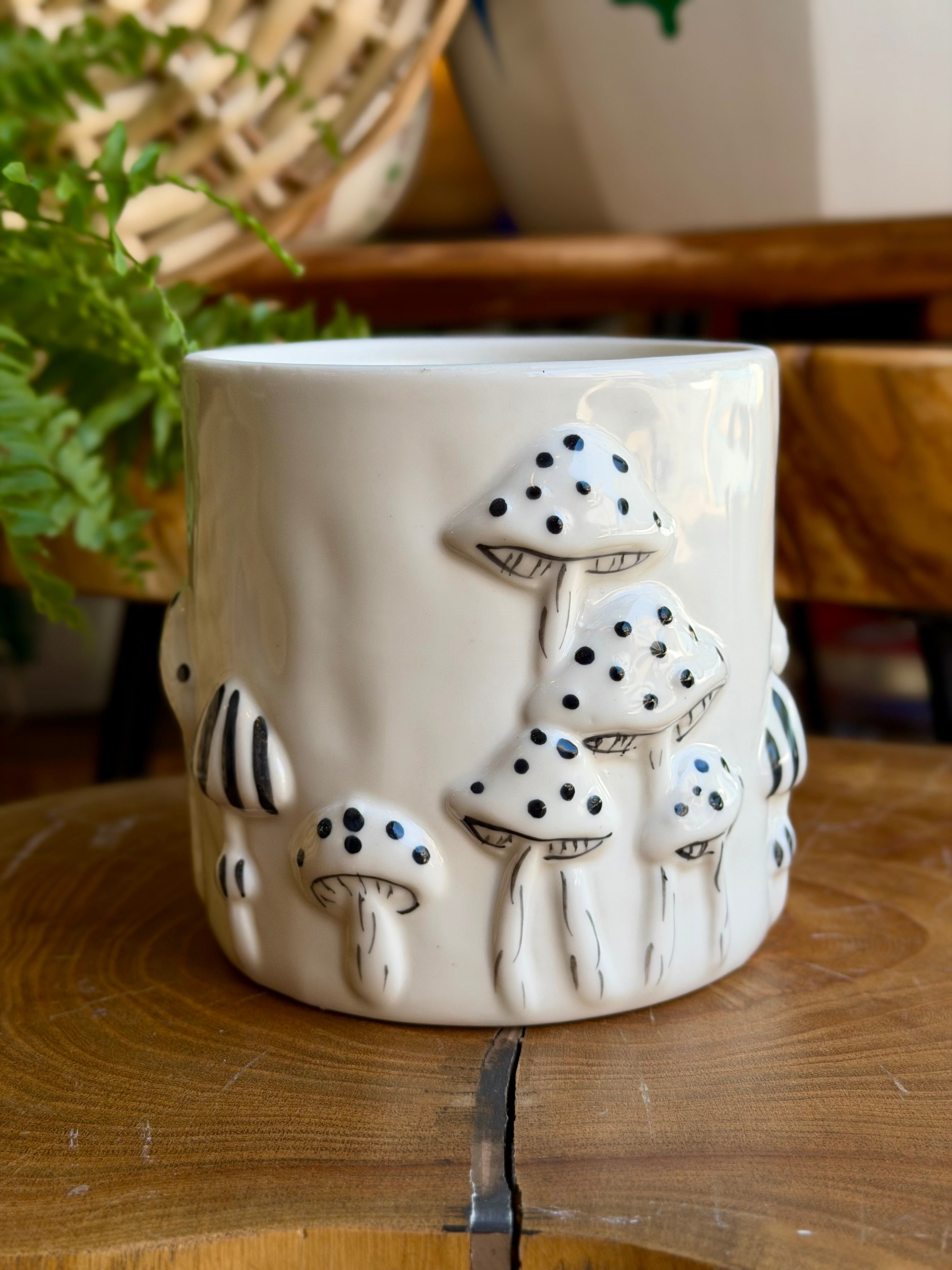 Mushroom planter