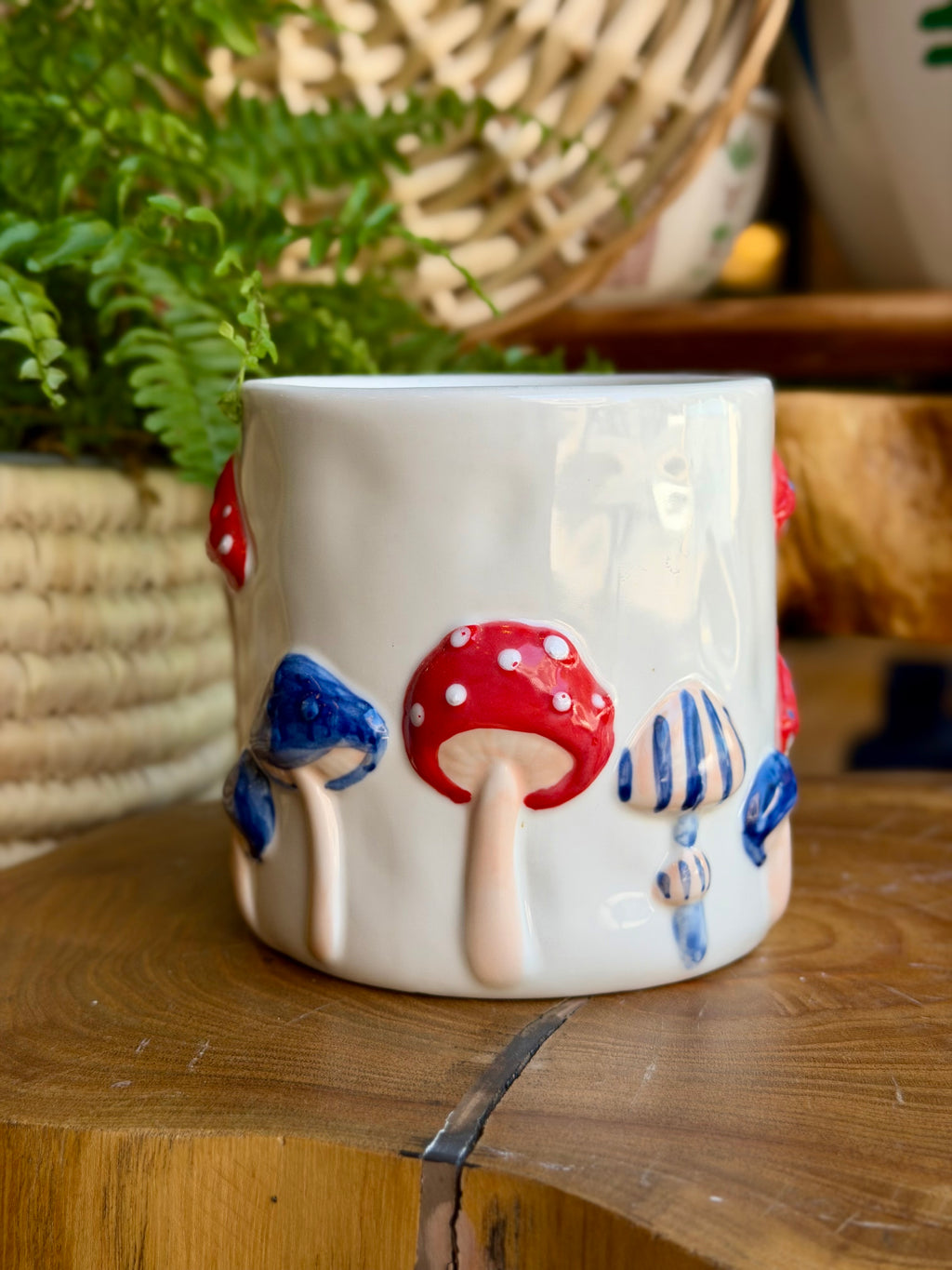 Mushroom planter