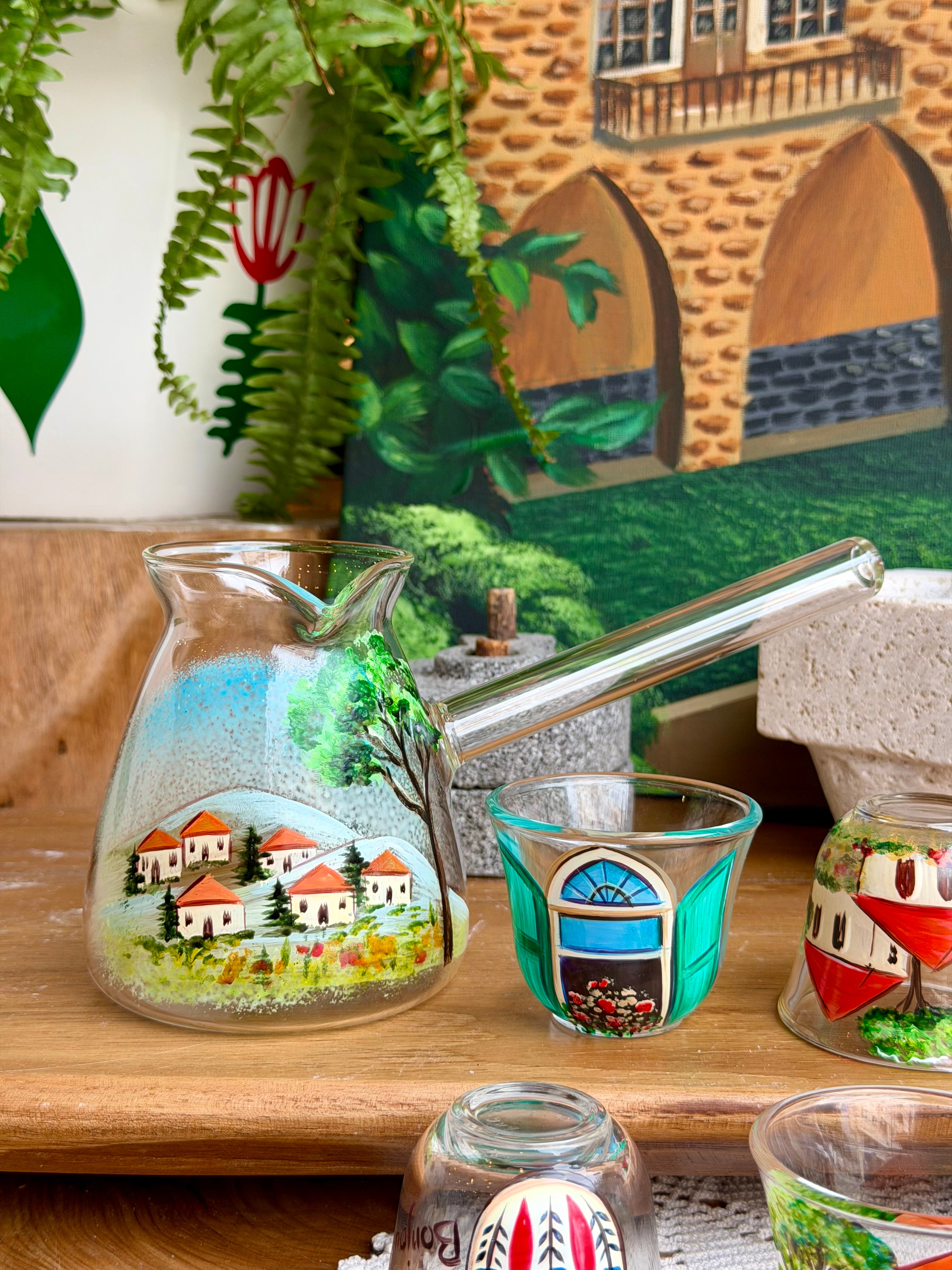 Glass Dayaa set 65$