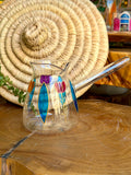 Glass Tulip coffee pot 30$