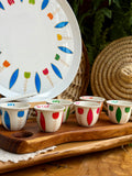 Blue tulips coffee set 105$