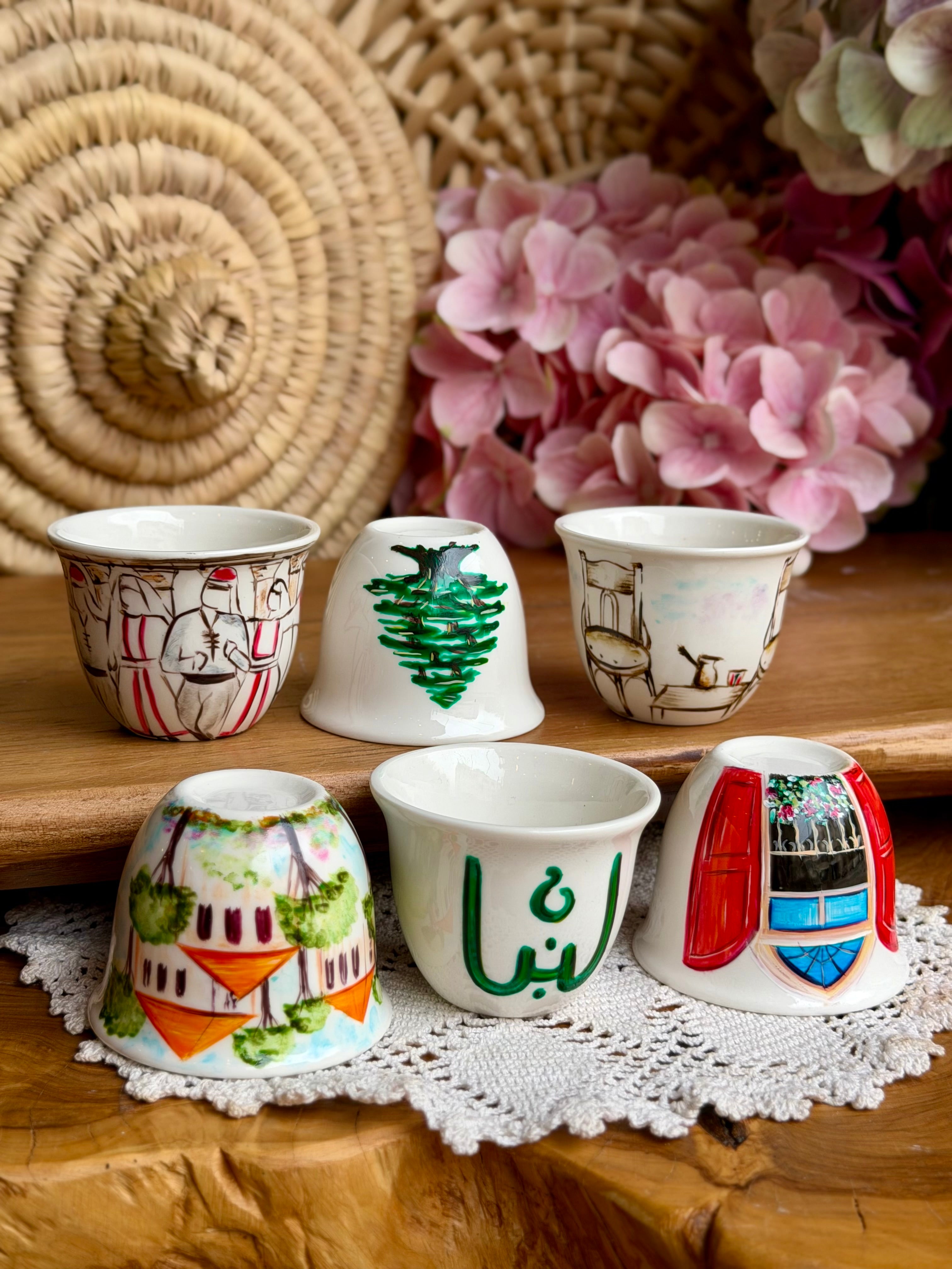 Dayaa Collection Shafe cups 35$
