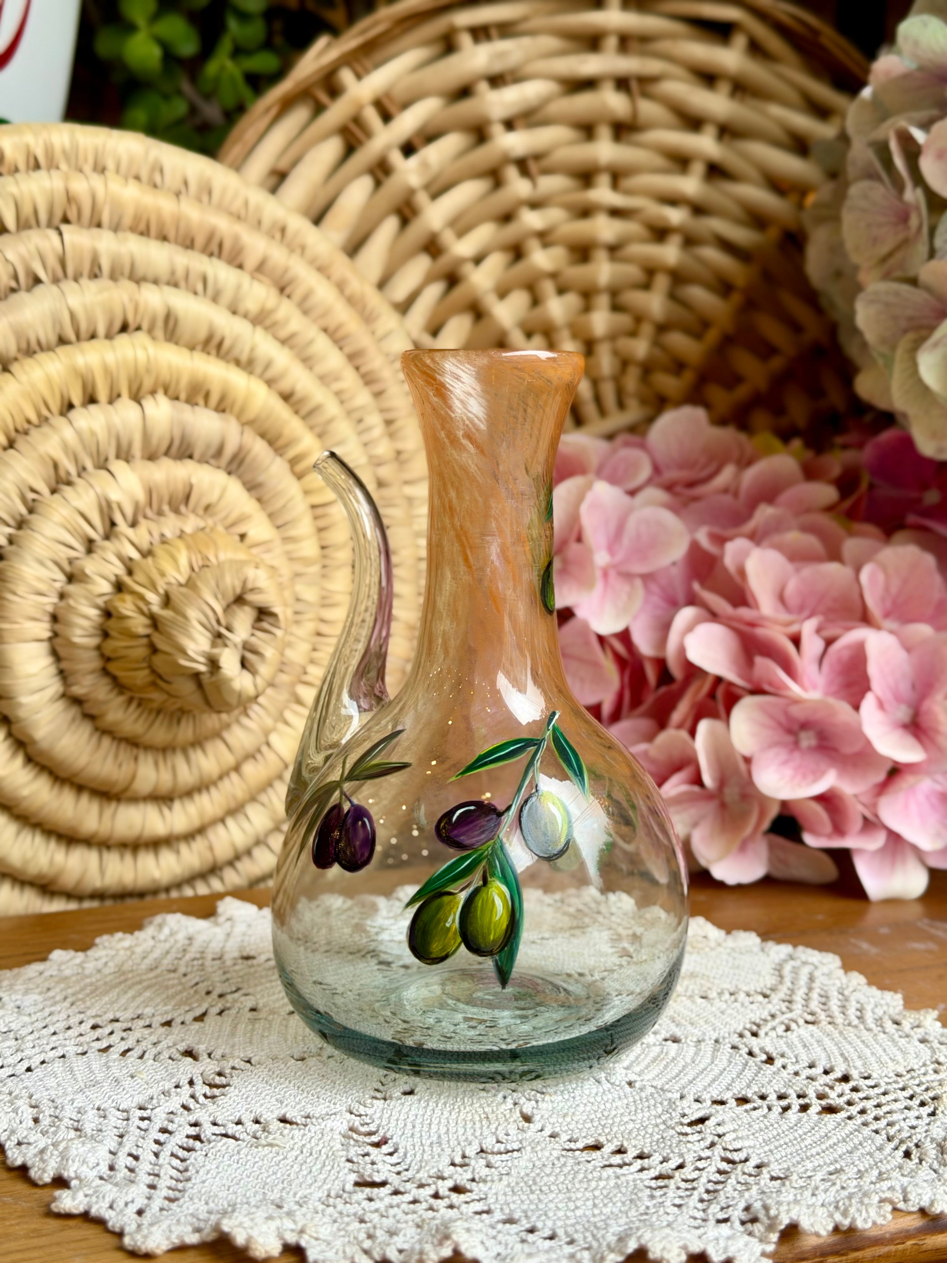 mini oil jug olive design 35$