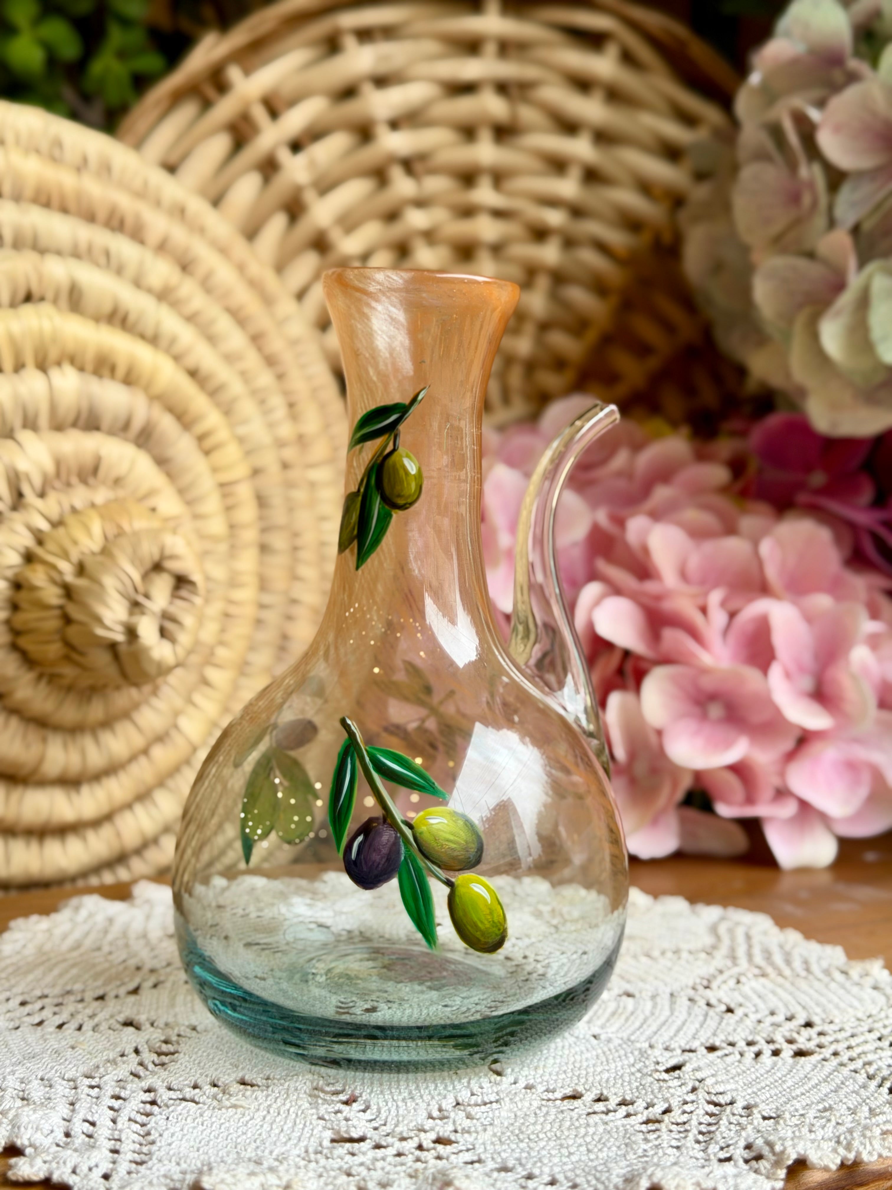 mini oil jug olive design 35$