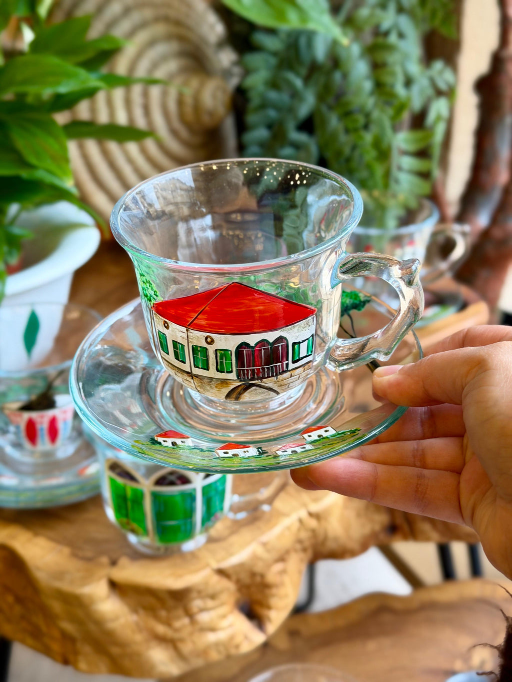 tea cup & saucer dayaa transparent