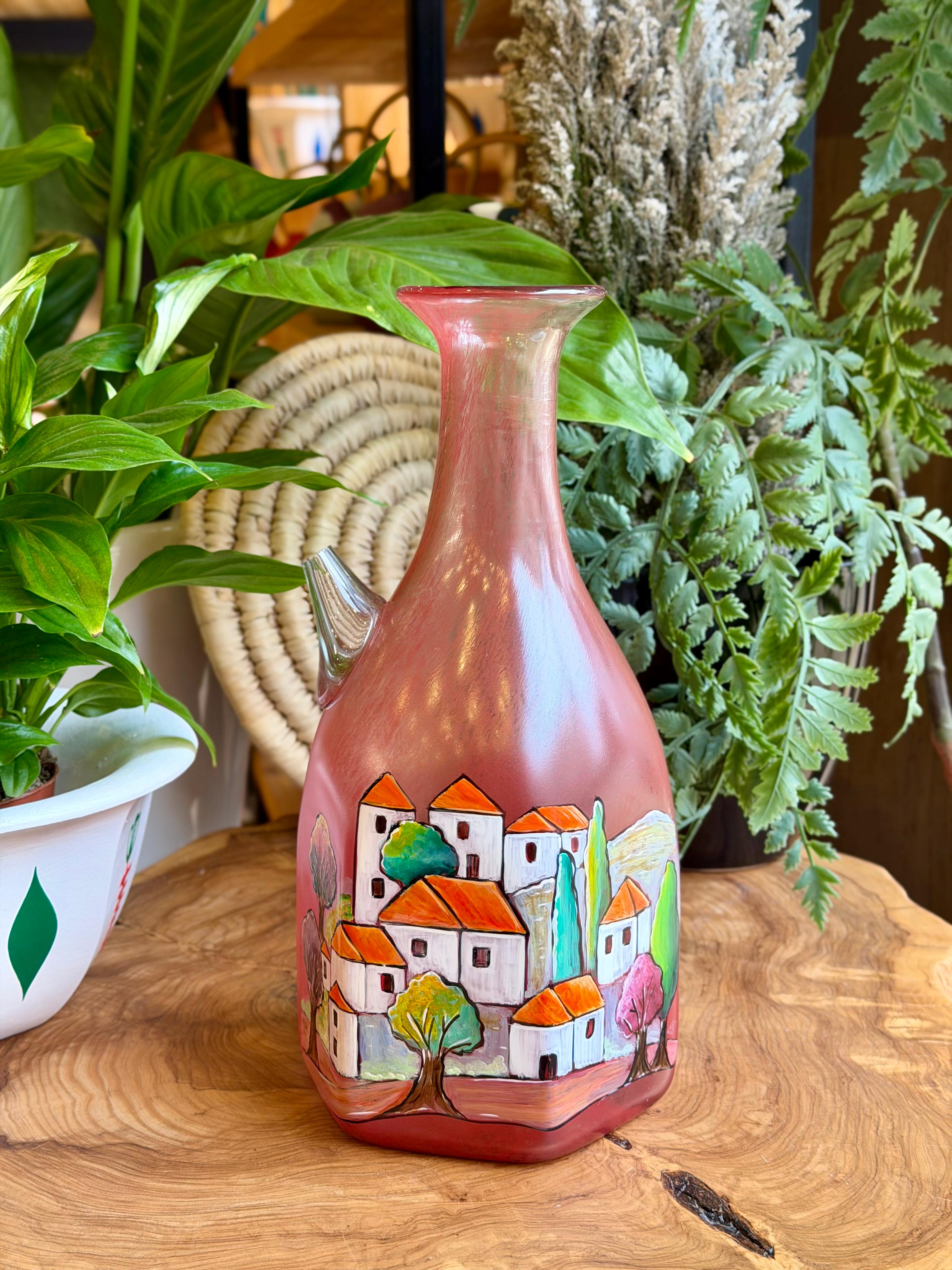 OLD VILLAGE hexagonal Carafe