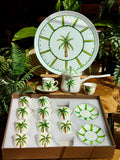 Palm collection coffee set