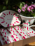 Sit El Habayeb Ceramic set Fushia