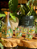 Golden village carafe set