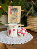 Pink coffee pot
