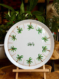 ceramic tray Palms collection