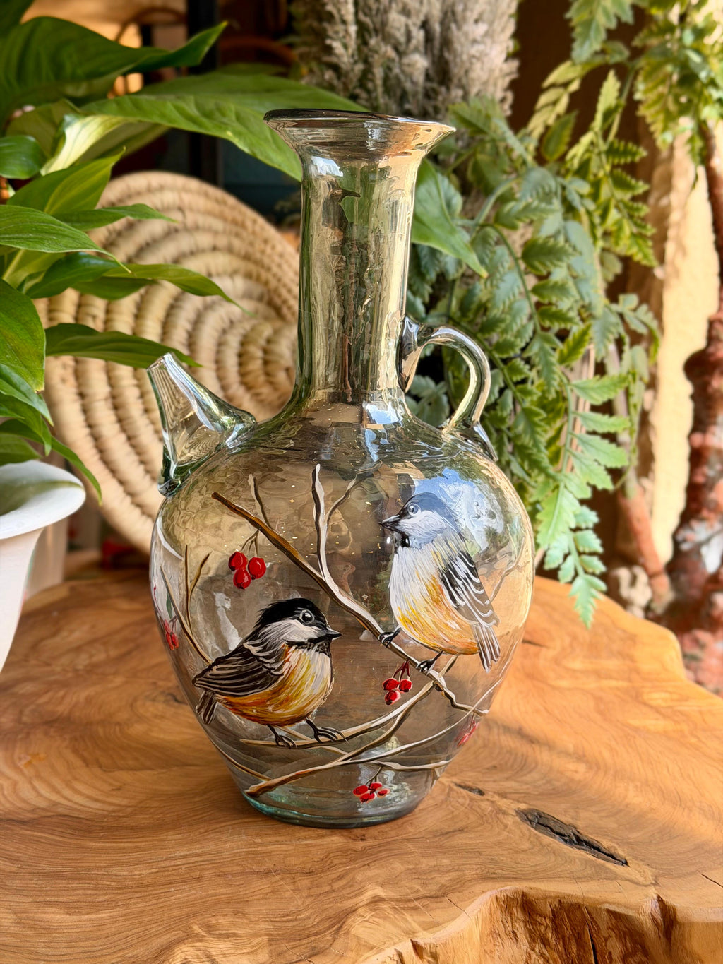 Water jug bird collection