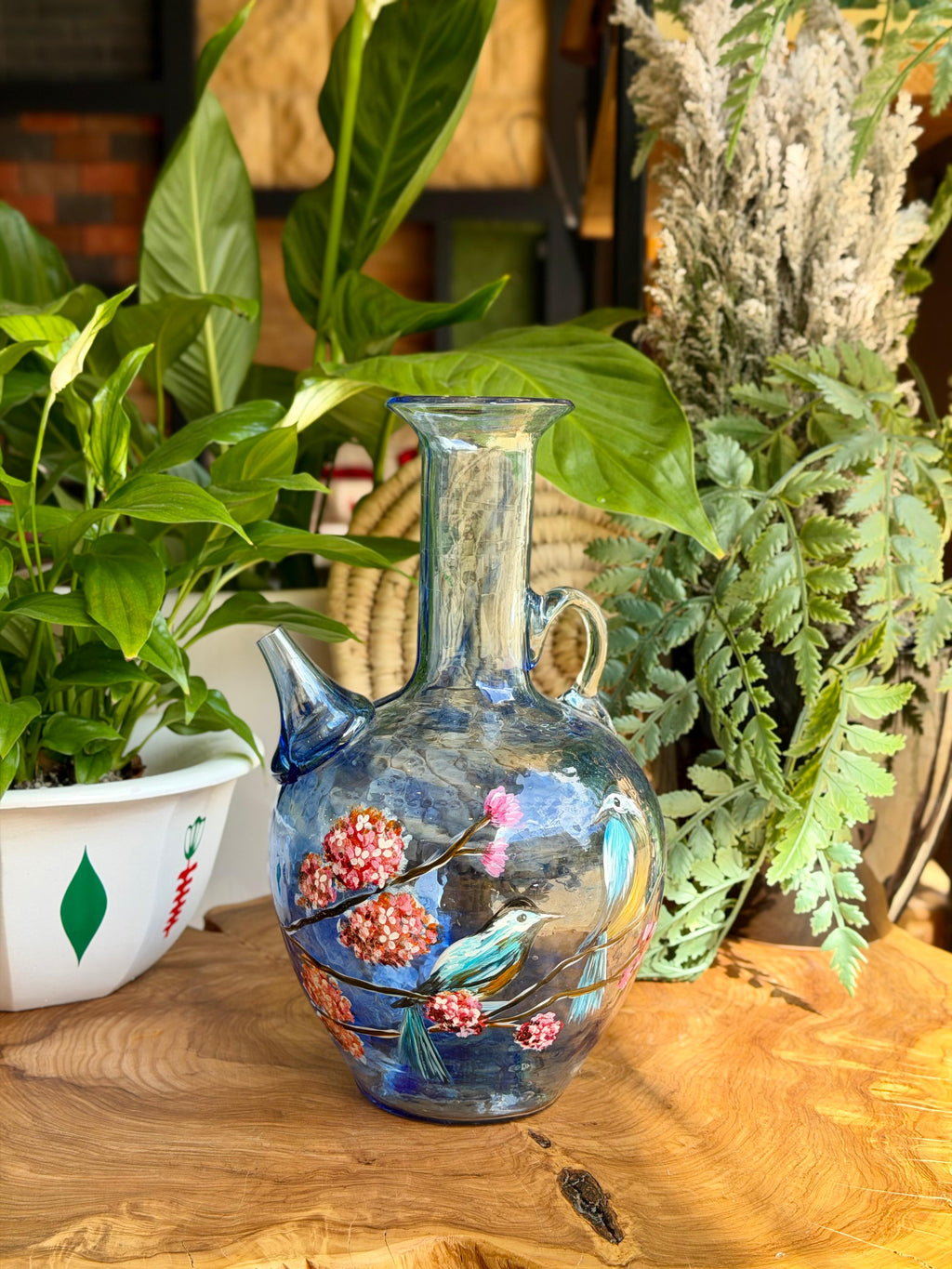 Water jug bird collection