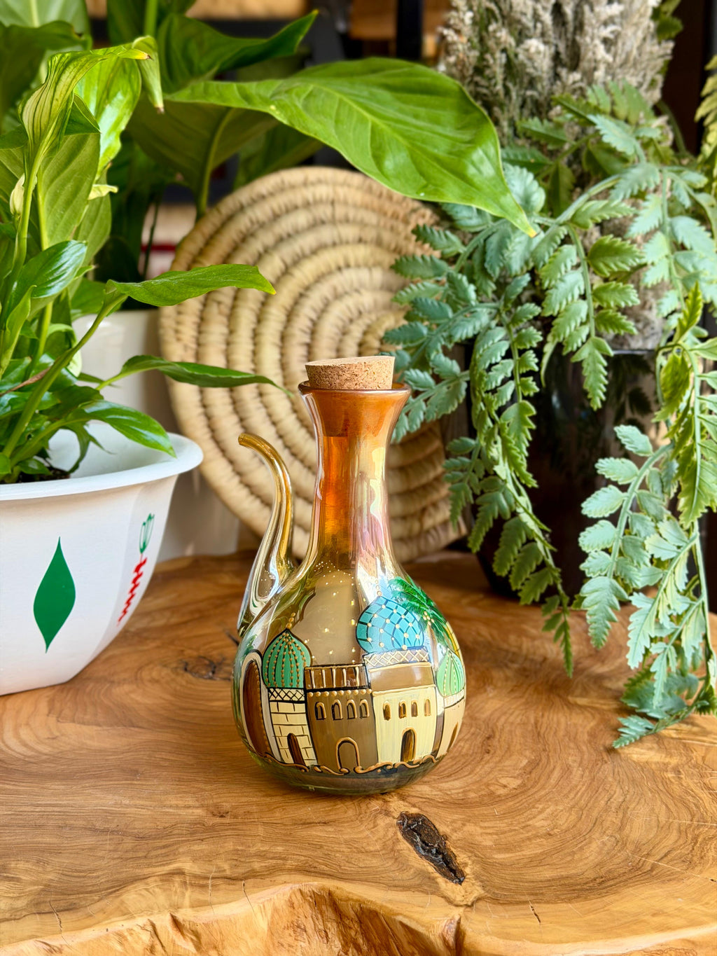 mini oil jug arabic architecture design
