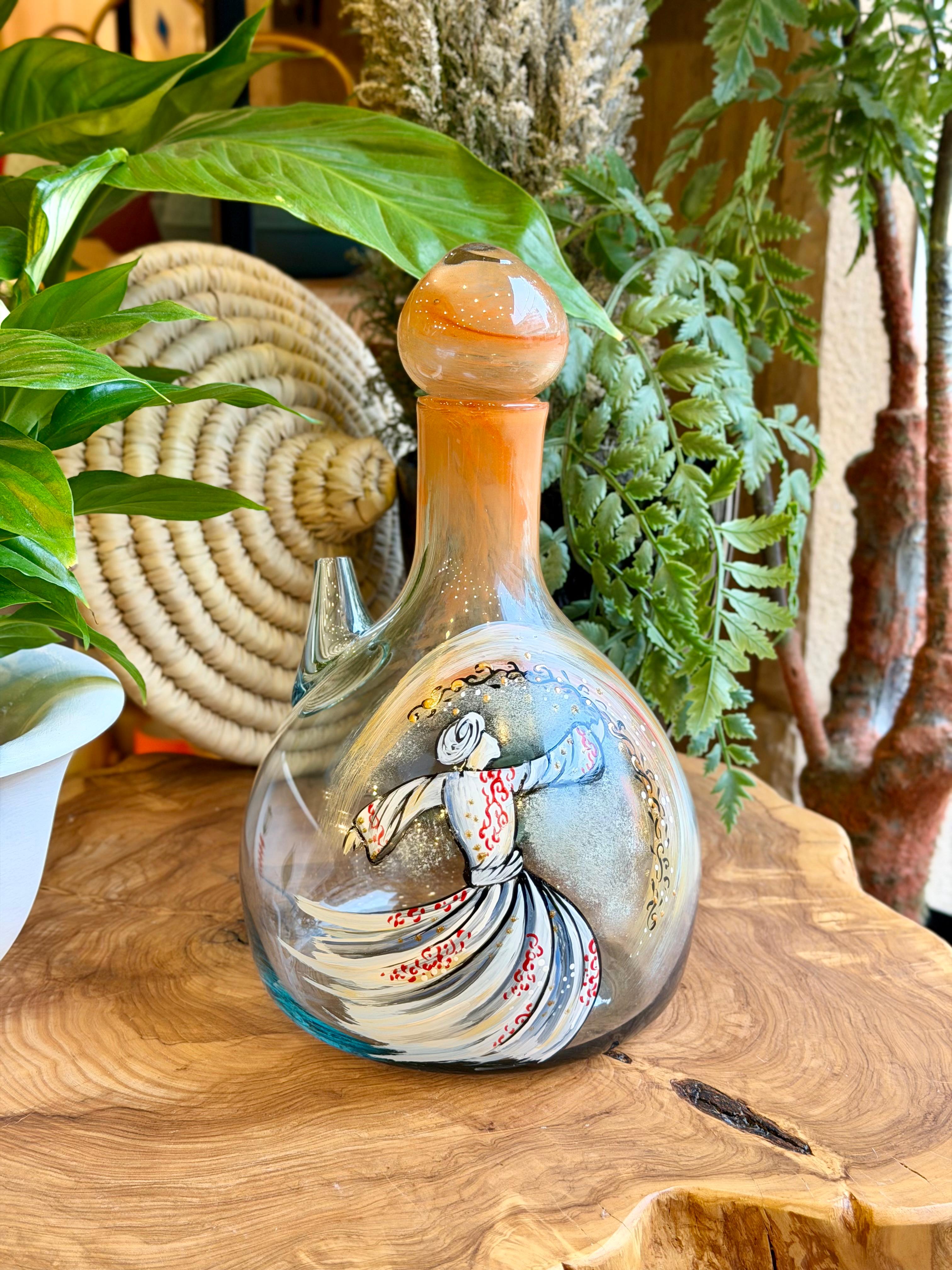 The Golden Spin Carafes