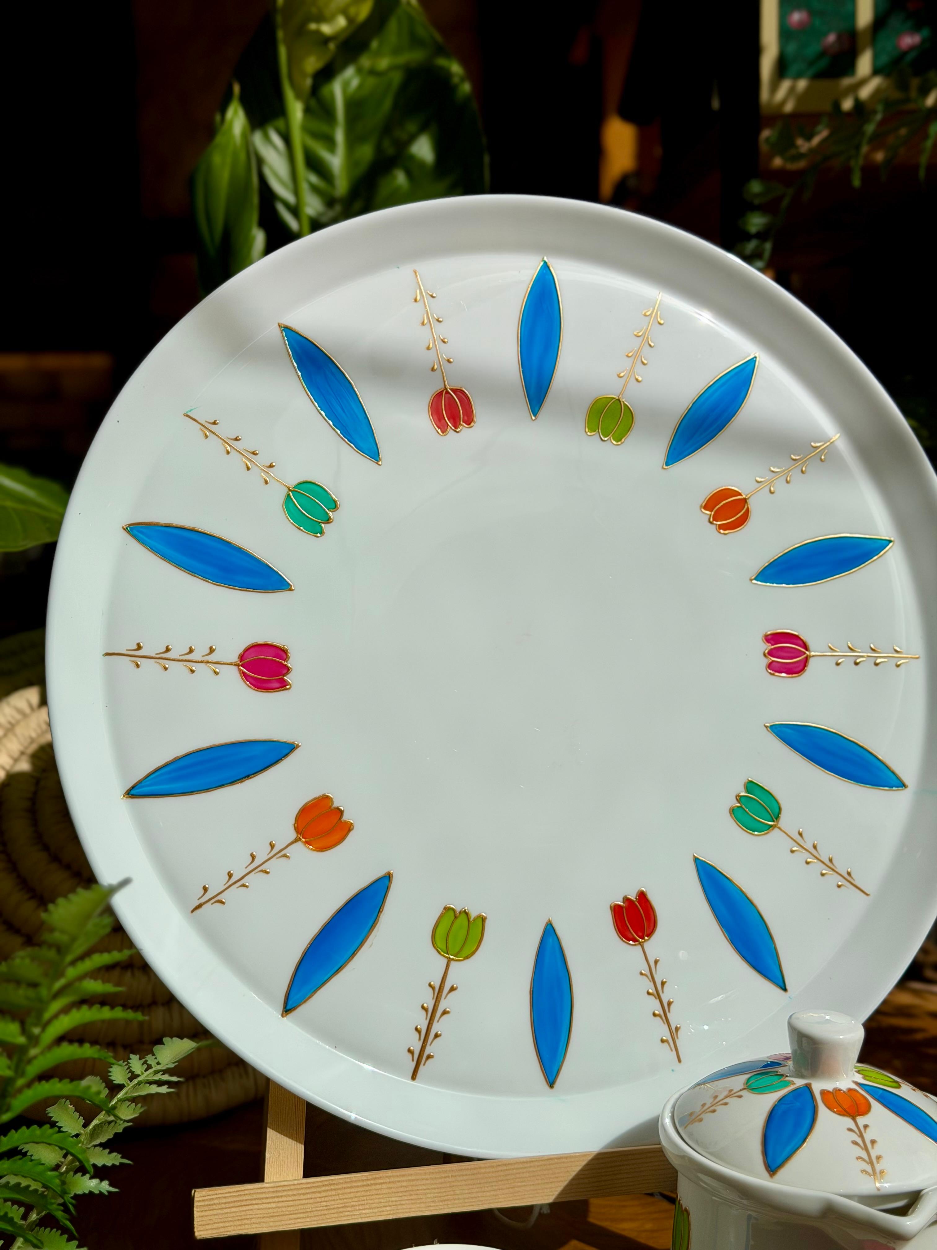 Tulip Coffee Set multicolored