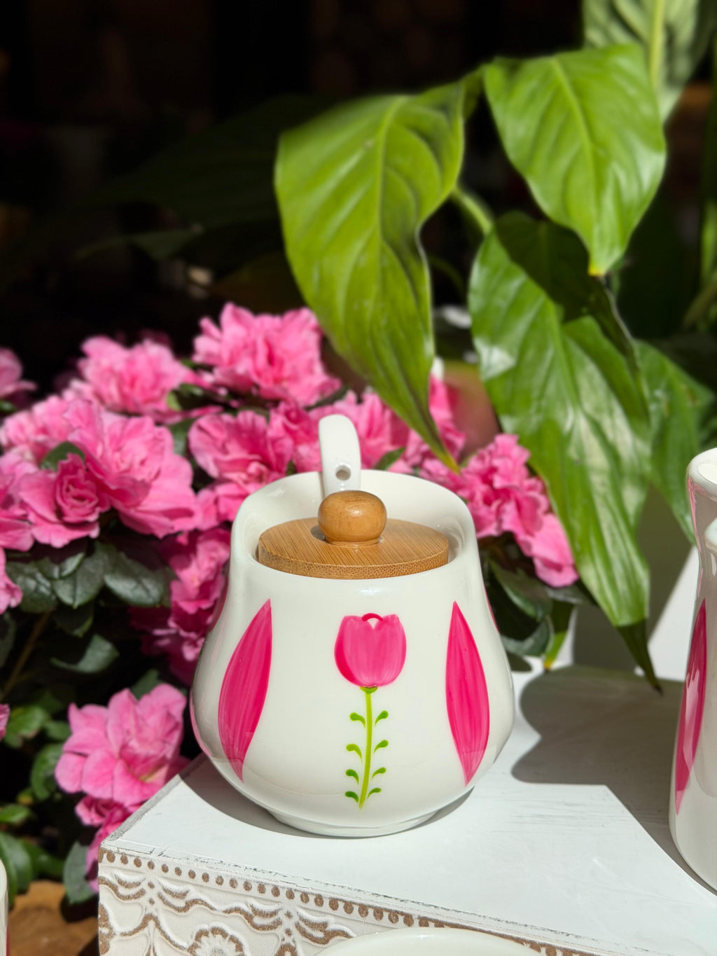 Sit El Habayeb, Wood set pink