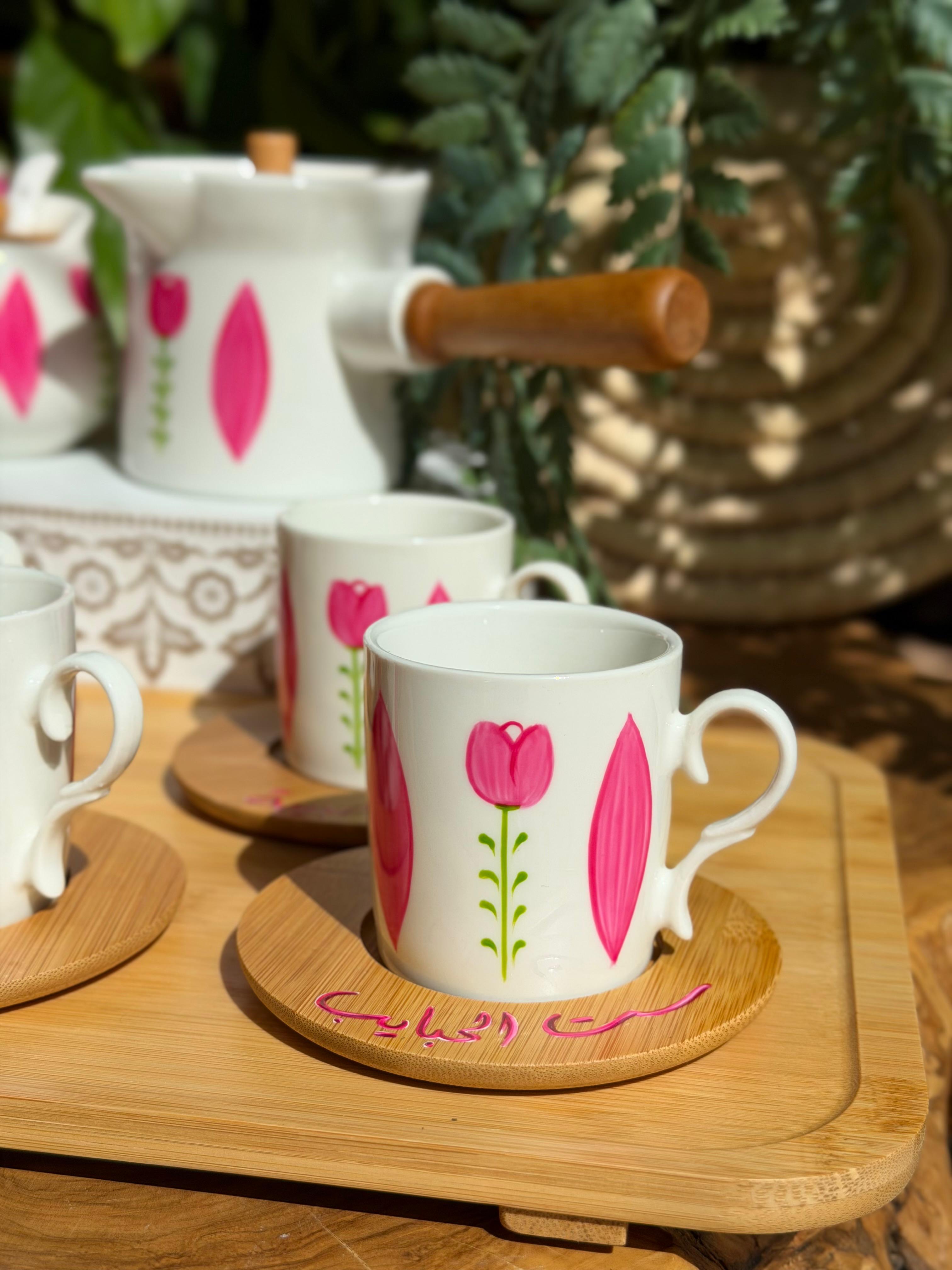 Sit El Habayeb, Wood set pink