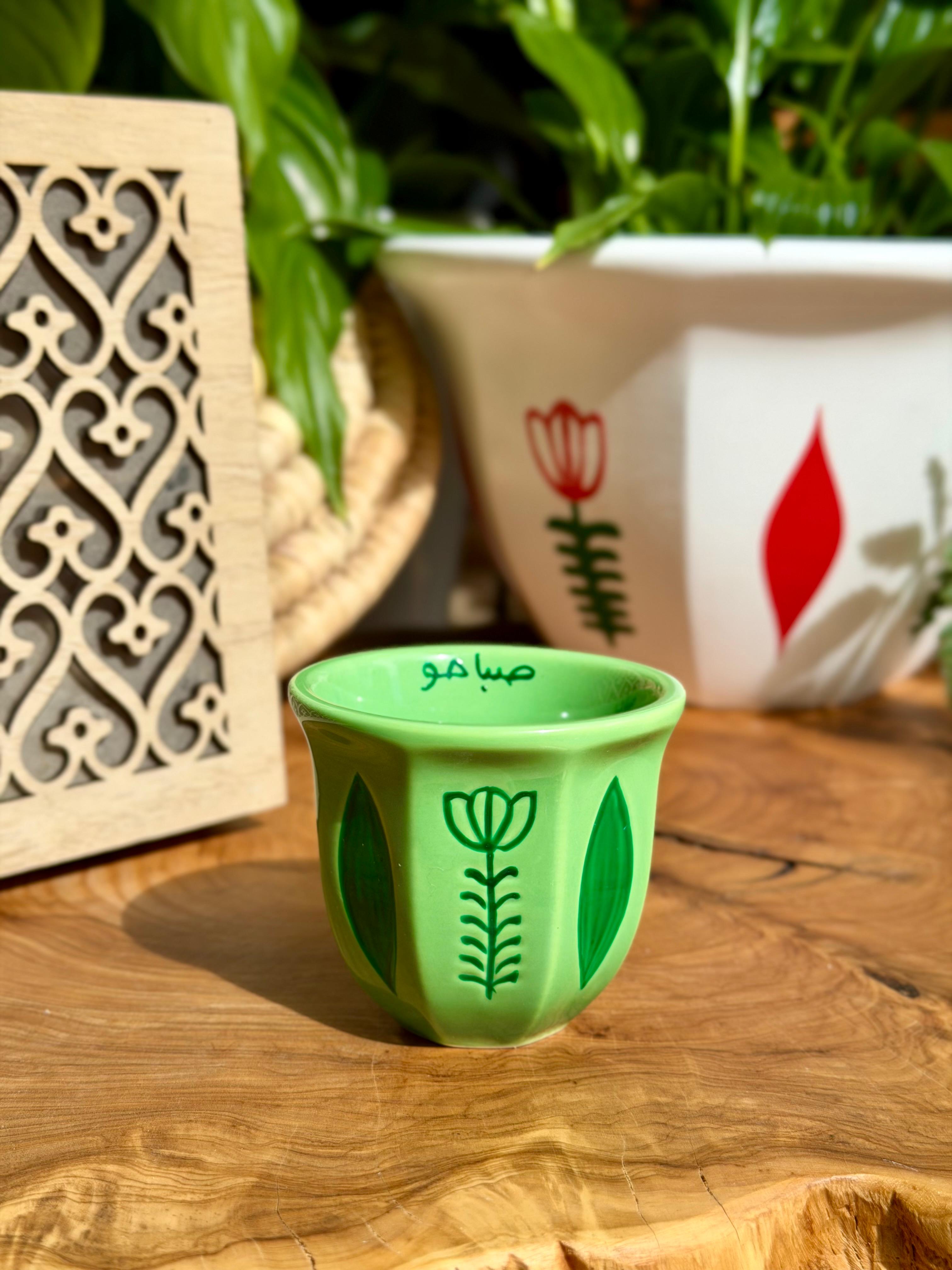 tulips colored shafe cups 100 ml